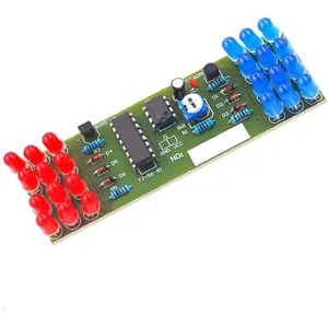 Kit DIY Luces de Emergencia NE555+CD4017