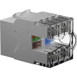 Keystone RJ45 Cat6a UTP com proteção anti-poeiras - Openetics OP5848