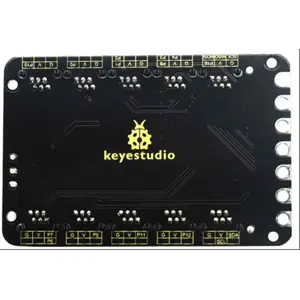 Placa de expansión Easy Plug para micro:bit con 10 puertos RJ11, 4 LEDs RGB y Buzzer