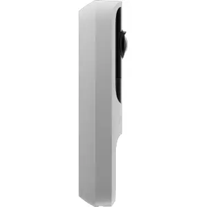 Videoporteiro inteligente WiFi 4MP 155º IR 6m IP54 - branca