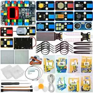 Kit Didático de Quinta Inteligente IoT c/ ESP32 e Sensores/Atuadores - Compatível c/ LEGO, Arduino e