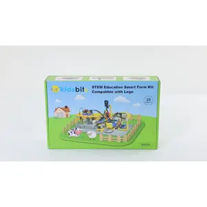 Kit Didático de Quinta Inteligente IoT c/ ESP32 e Sensores/Atuadores - Compatível c/ LEGO, Arduino e