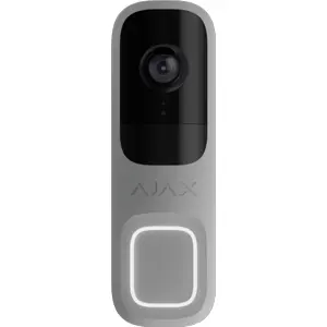 Videoporteiro inteligente WiFi 4MP 155º IR 6m IP54 - cinza