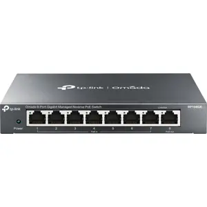 Switch 8P (7x PoE in + 1x PoE out) Multigigabit Gestionable