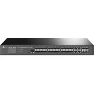 Switch 24P (20x SFP Gigabit + 4x combo) + 4x SFP+ Gerenciável Jetstream L2+ montável em rack