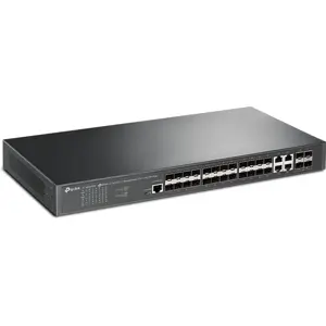 Switch 24P (20x SFP Gigabit + 4x combo) + 4x SFP+ Gerenciável Jetstream L2+ montável em rack