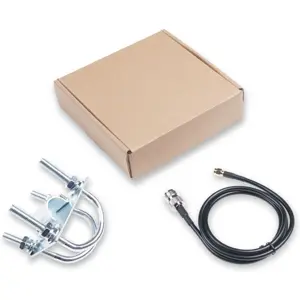 Antena LoRa 863-870MHz 5.8dBi 80cm em fibra de vidro c/ ficha N-macho