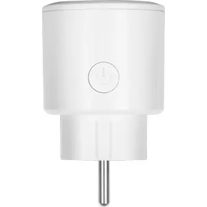 Tomada Inteligente WiFi Dupla c/ medidor de consumo (compatível c/ Tuya) 3600W