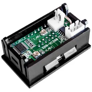 Medidor digital de tensão e corrente (0..100VDC /0..10A) - de painel