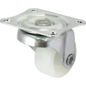 Roda giratória Ø24mm (10kg) - 38x32mm