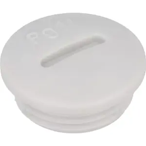 Tampão PG11 para bucins IP54 - cinza