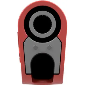 Conector de laboratório banana 4mm vermelha macho-fêmea p/cabo -