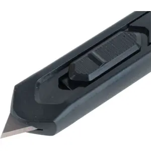 Faca de lâmina trapezoidal retráctil automática