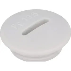 Tampão PG13.5  para bucins IP54 - cinza