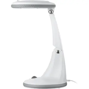 Candeeiro de mesa com lupa (3 dioptrias) com luz LED 6W