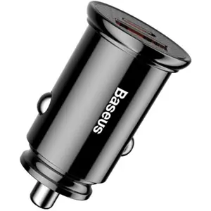 Carregador de Isqueiro (12..24VDC) USB-A QC3.0 + USB-C PD 30W
