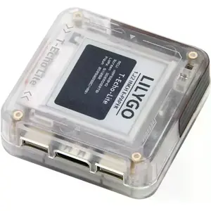Nodo LoRa con nRF52840, SX1262 y pantalla E-Paper 1,22'', compatible con Meshtastic - Con caja