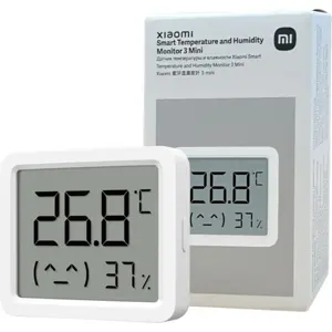 Sensor de temperatura e humidade Bluetooth com ecrã LCD
