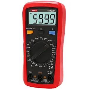 Multímetro digital (600Vac/dc 10Adc 60MΩ Cap. Batt NCV)