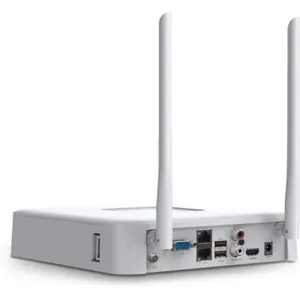 Gravador de Vídeo NVR p/ câmaras IP até 8MP - 8 canais - branco