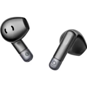Auriculares earbuds TWS Bluetooth 6.0 c/ estojo de carregamento - Preto