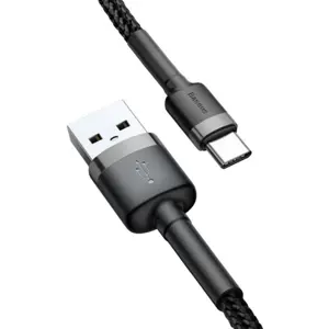 Cabo USB-A <-> USB-C QC3.0 - 3m - preto