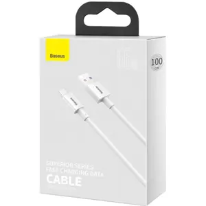 Cable USB-A -> USB-C Quick Charge 66W - blanco - 1.0m
