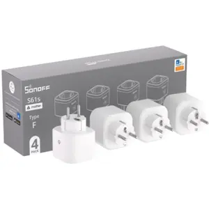 Tomada Inteligente iPlug Gen2 S61s Matter por WiFi (Pack 4)