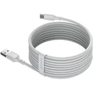 Conjunto de 2 cabos USB-A <-> USB-C 40W 5A 480Mbps - 1.5 m - branco