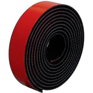 Fita velcro dupla face macho - fêmea 25mm x 2.5m