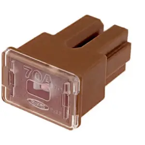 Fusível auto japval F 70A castanho