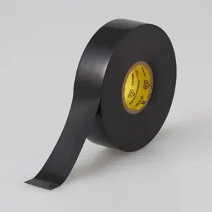 Fita isoladora elétrica em PVC preta 19x20,1m