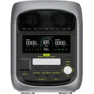 Power Station 1800W 1024Wh con UPS, App y carga solar 500W