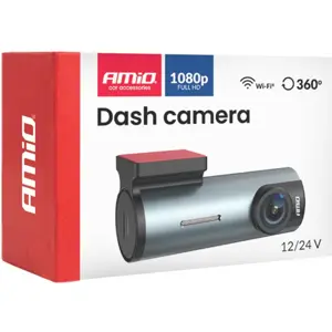 Dashcam 1K con ADAS, GPS, eMMC 64GB, Wi-Fi 128Gb