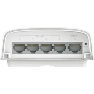 Switch 5P Gigabit PoE+ (1x PoE++) Gestionable Smart L2 para exterior - IP65
