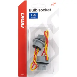 Suporte para lâmpadas automóvel tipo T20 (W21W / W3x16d) - 150mm