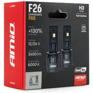 Lâmpada LED CSP H3 (PK22s) 68W 3400lm 6000K (homologada)
