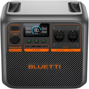 Power Station 2700W 2073.6Wh c/ UPS, Wi-Fi, Bluetooth e Carregamento Solar 1000W