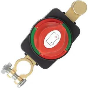 Corta-corrente de bateria 12V-48V 275A (2 posições) p/ borne