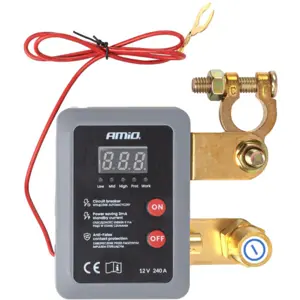 Corta-Corrente de bateria 12V / 240A c/ controlo remoto