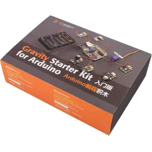 Kit de Iniciação a Arduino com DFRduino UNO R3, Shield e Módulos Gravity