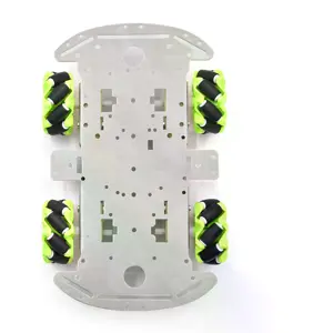 Kit Chassis com Motores e Rodas Mecanum para Robô 4WD