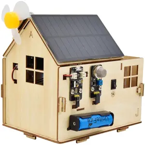 Kit DIY Casa inteligente IoT con panel solar para Micro:bit
