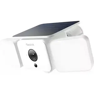 Cámara IP (Wi-Fi) 2K 4MP 2.3mm IR 10m con focos, PIR, batería y panel solar - IP66