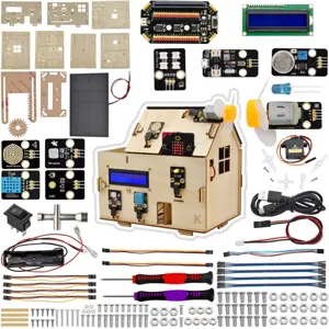 Kit DIY Casa inteligente IoT con panel solar para Micro:bit