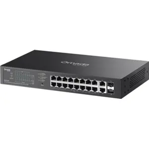 Switch 18P (16x PoE+) + 2x SFP Gigabit Easy Managed con gestión Omada para escritorio o rack
