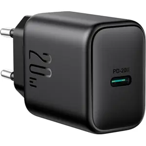 Carregador USB-C PD 20W + cabo USB-C - Lightning c/ display