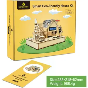 Kit DIY Casa Inteligente Ecológica com vários módulos e placa compatível c/ Arduino