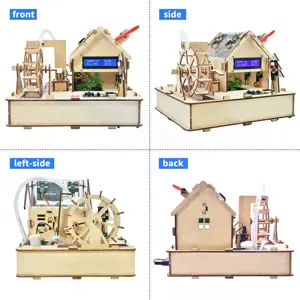 Kit DIY Casa Inteligente Ecológica com vários módulos e placa compatível c/ Arduino