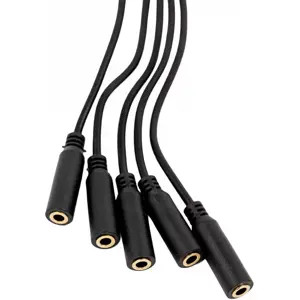 Cabo Splitter 1-para-5 c/ Jack 3.5mm para Shelly Pill e Sensores DS18B20
